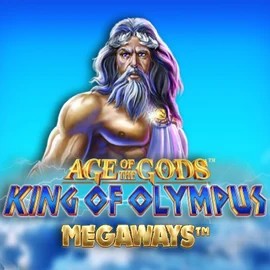 Age Of The Gods: King of Olympus Megaways game by Origins – logo hosted on Spinalto Casino