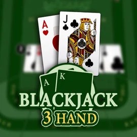 Blackjack 3H (Habanero) online game logo by Habanero on spinalto.gr.com