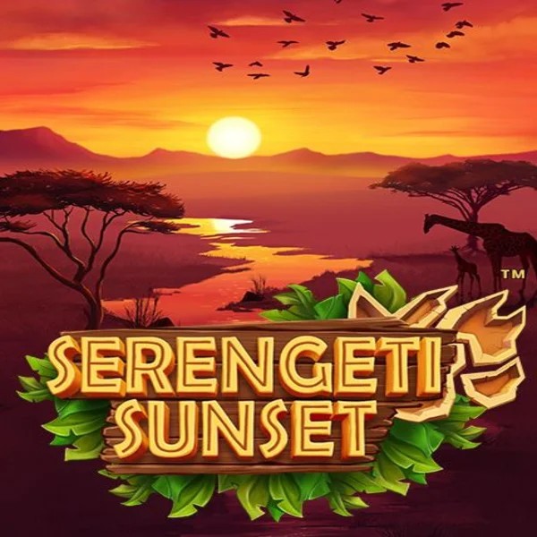 Serengeti Sunset slot logo by Skywind Group at Spinalto Casino