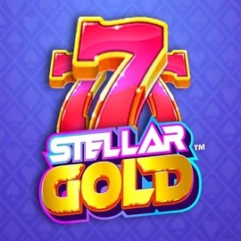 Stellar Gold slot visual from Snowborn Games available on spinalto.gr.com